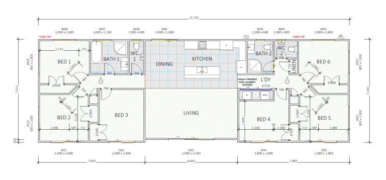 Oakley XL Floor Plan ADH